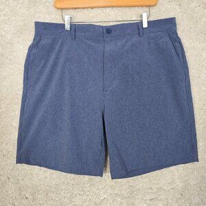 Vineyard Vines Shorts Mens 38 Blue Performance Breaker Stretch Golf‎ Preppy